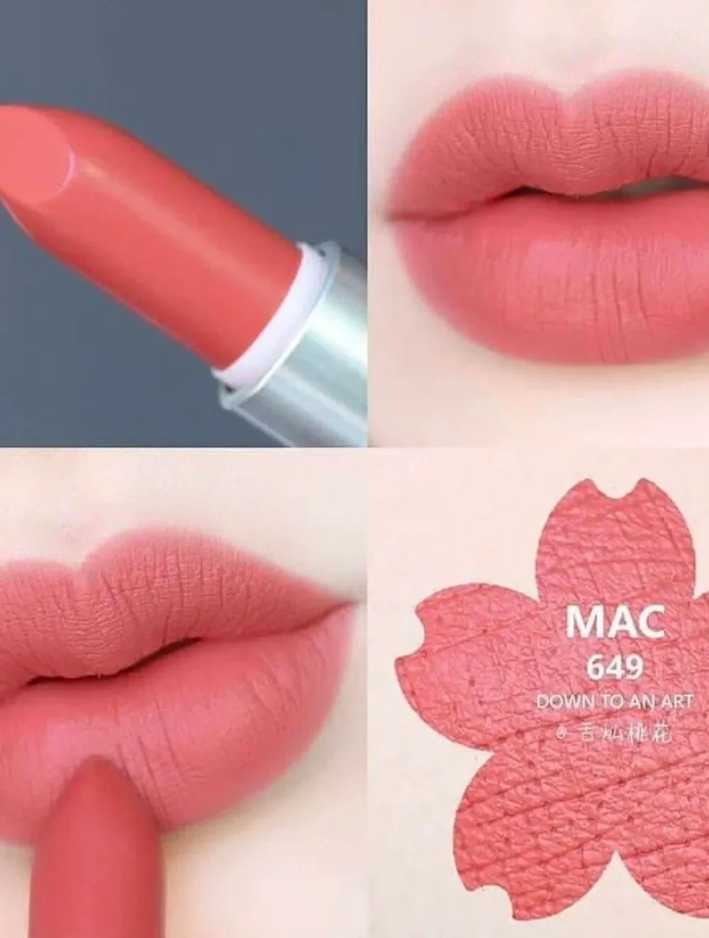 MAC Cosmetics Down To An Art Matte Finish Lipstick